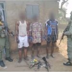 Cameroun : 03 malfrats arrêtés par la gendarmerie dans le Mayo-Rey